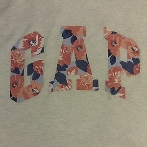 Gap White crop-like hoodie
